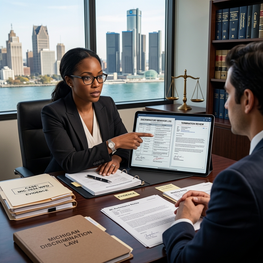 Learn how to recognize, document, and legally prove workplace discrimination under Michigan and federal employment laws.