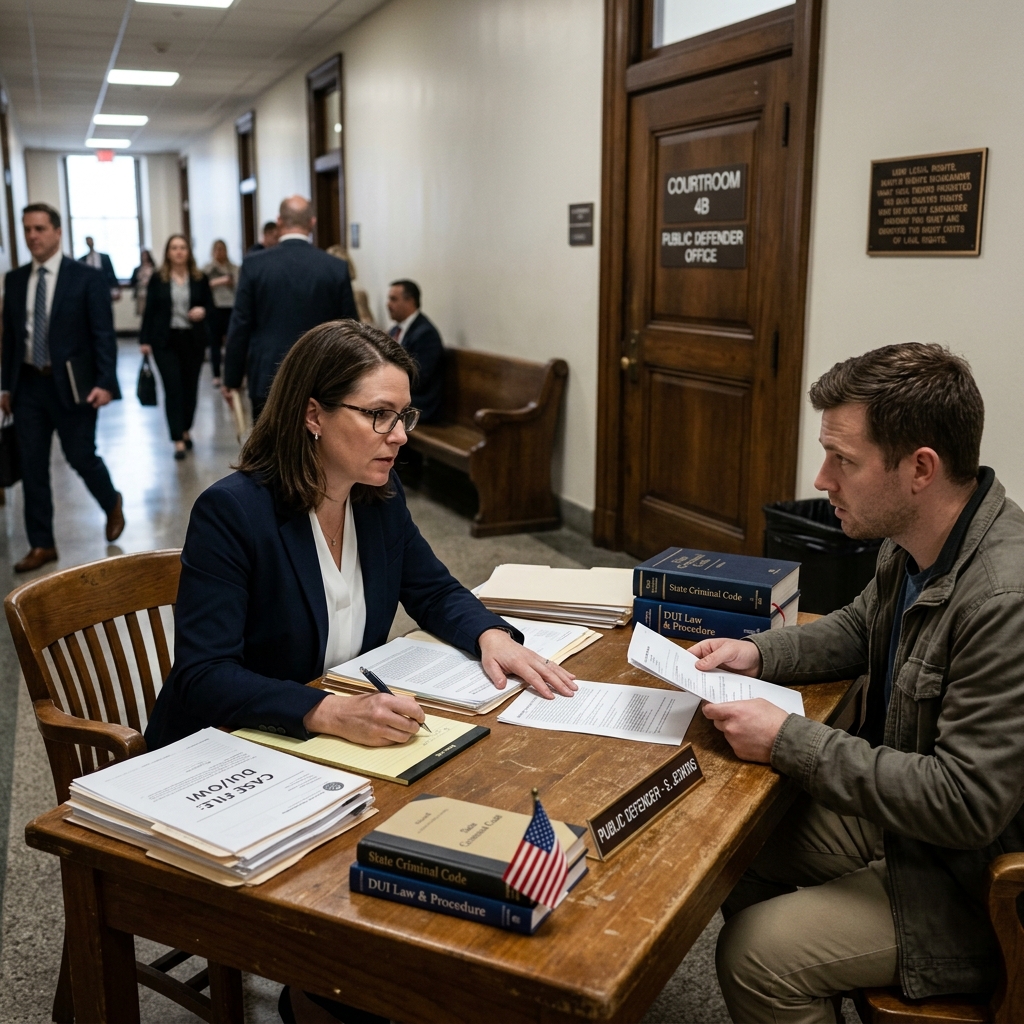 Understand when you qualify for a public defender in a DUI case, what they can and cannot do for you, and how they compare to private DUI attorneys.