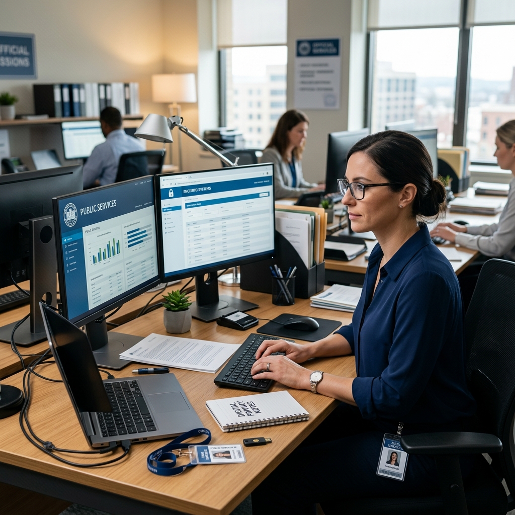 How constitutional privacy rules and workplace policies shape digital communications for public employees.