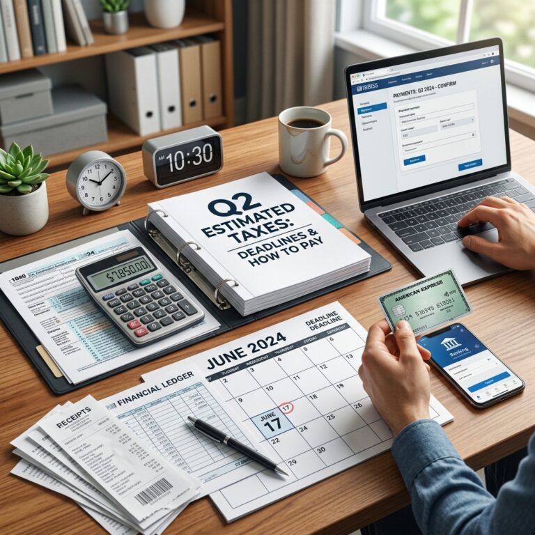 Q2 Estimated Taxes: Deadlines and How to Pay