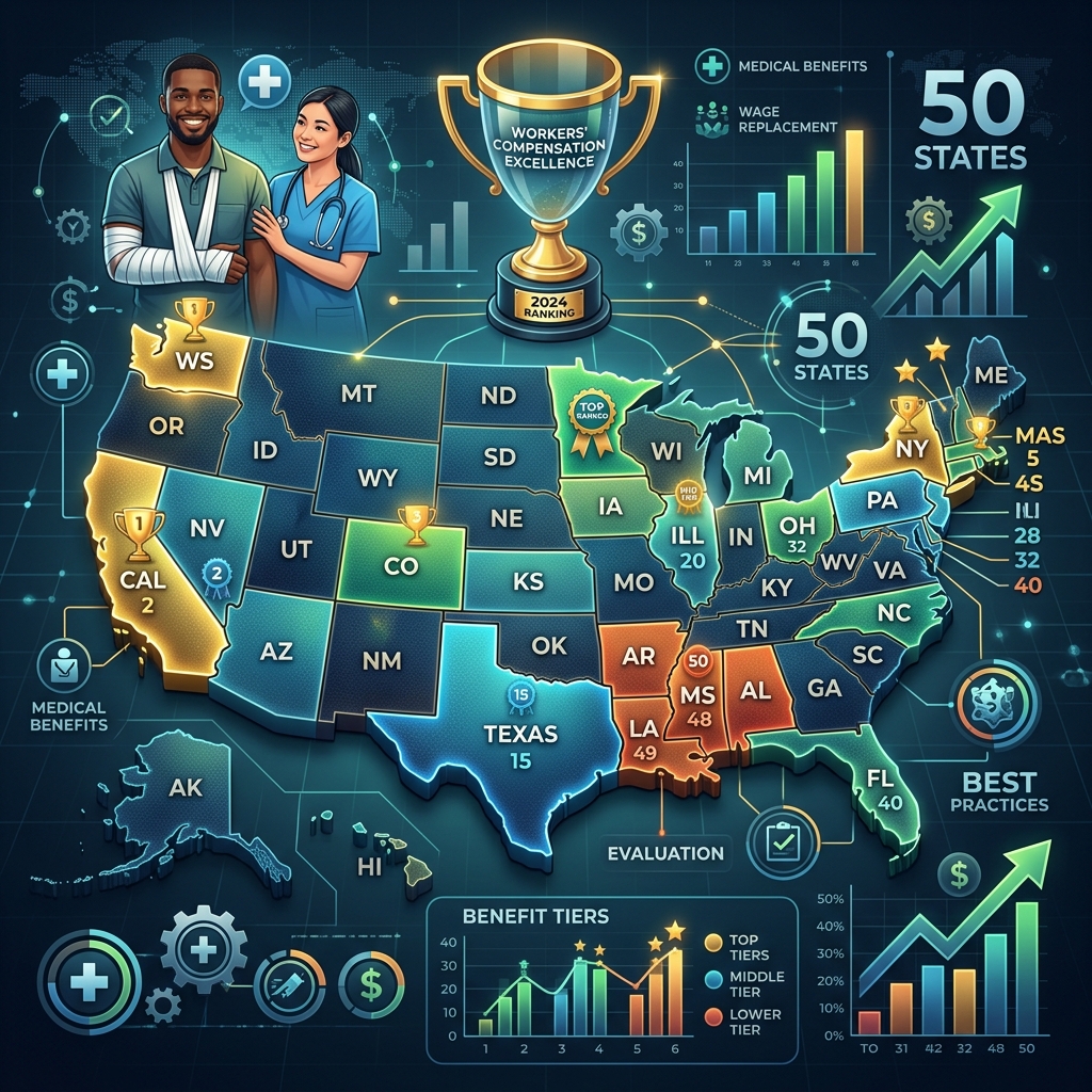 A practical guide to how different states handle workers’ compensation wages, duration of benefits, and employer costs when workers are hurt on the job.