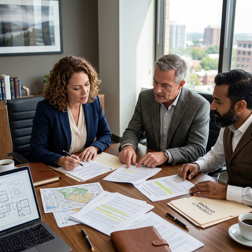 Understand common real estate contract options, key terms, and legal safeguards before you sign.