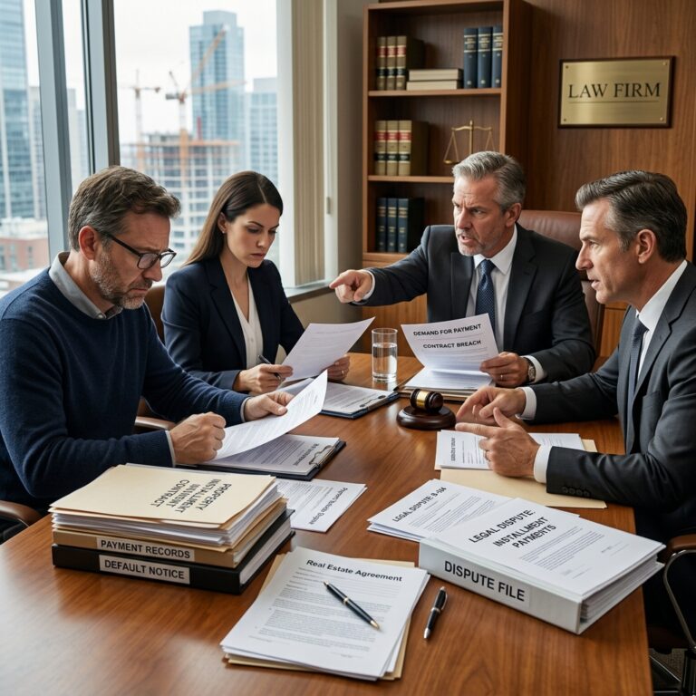 Real Estate Installment Payment Disputes