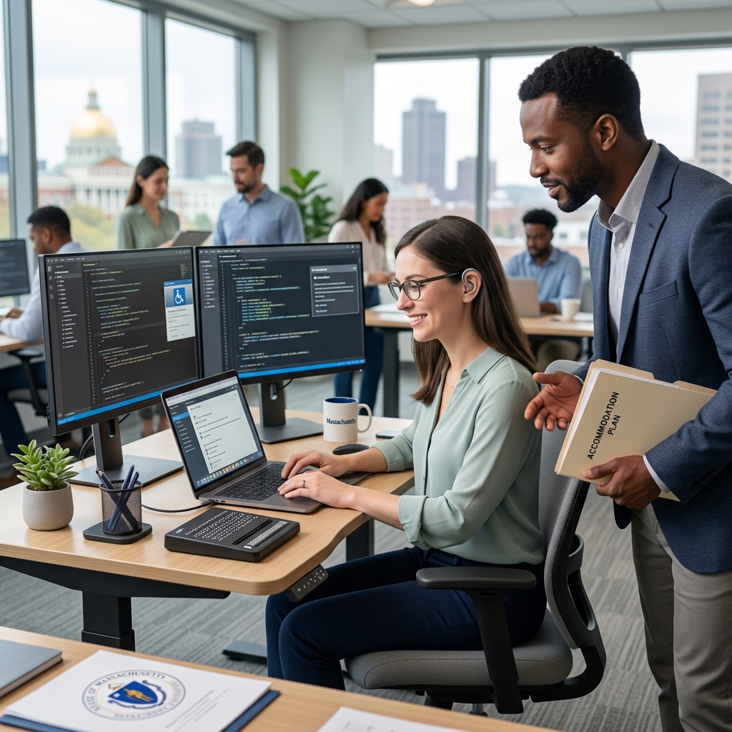 Understand how reasonable accommodation works in Massachusetts workplaces, when employers must provide it, and how employees can effectively request it.