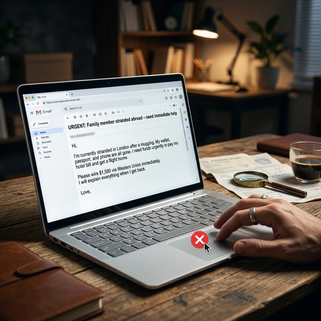 Recognizing and Avoiding Email “Stranded” Scams Learn how email stranded scams work, why they’re so effective, and the practical steps you can take to protect yourself and your loved ones.