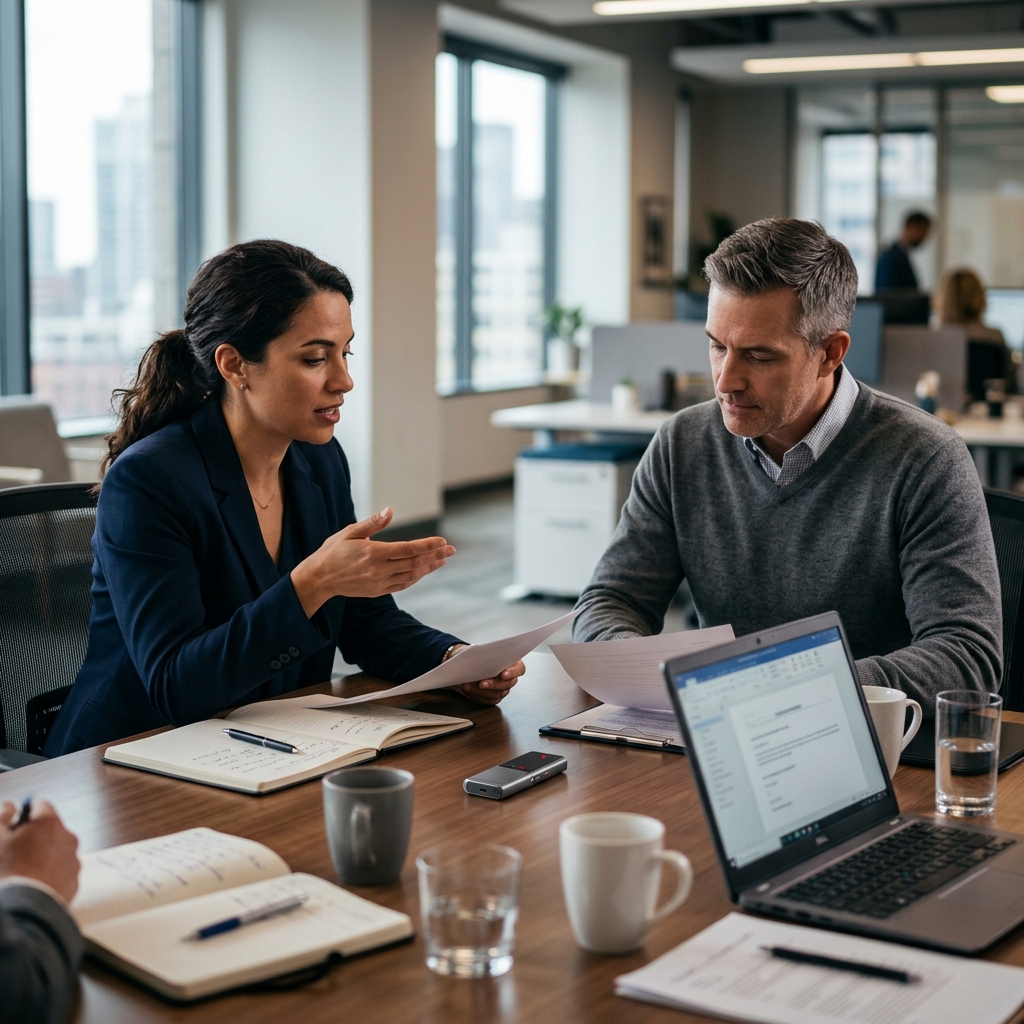 Learn when workplace conversation recording is legal, how consent laws differ by state, and what employees and employers should do to avoid liability.