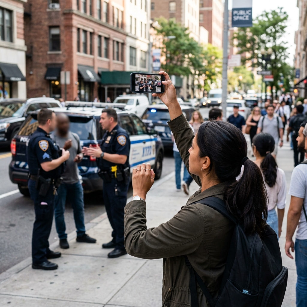 Understanding when, where, and how you can legally record police officers in public while protecting both your rights and your safety.