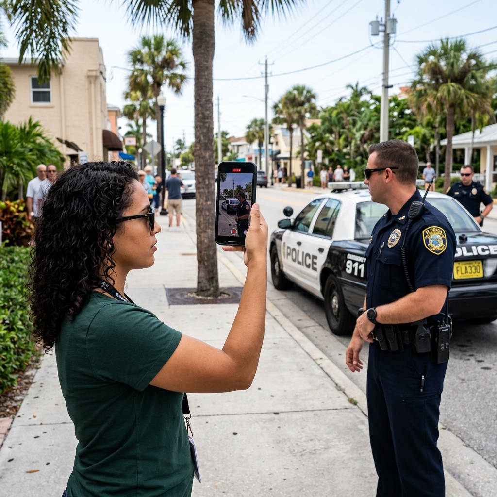 An in-depth look at Florida law on recording police, key court rulings, and practical steps to stay safe while documenting encounters.