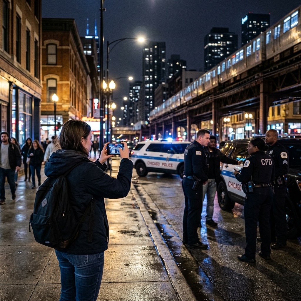 How Illinois law, federal courts, and the First Amendment shape your right to record police officers in public spaces.