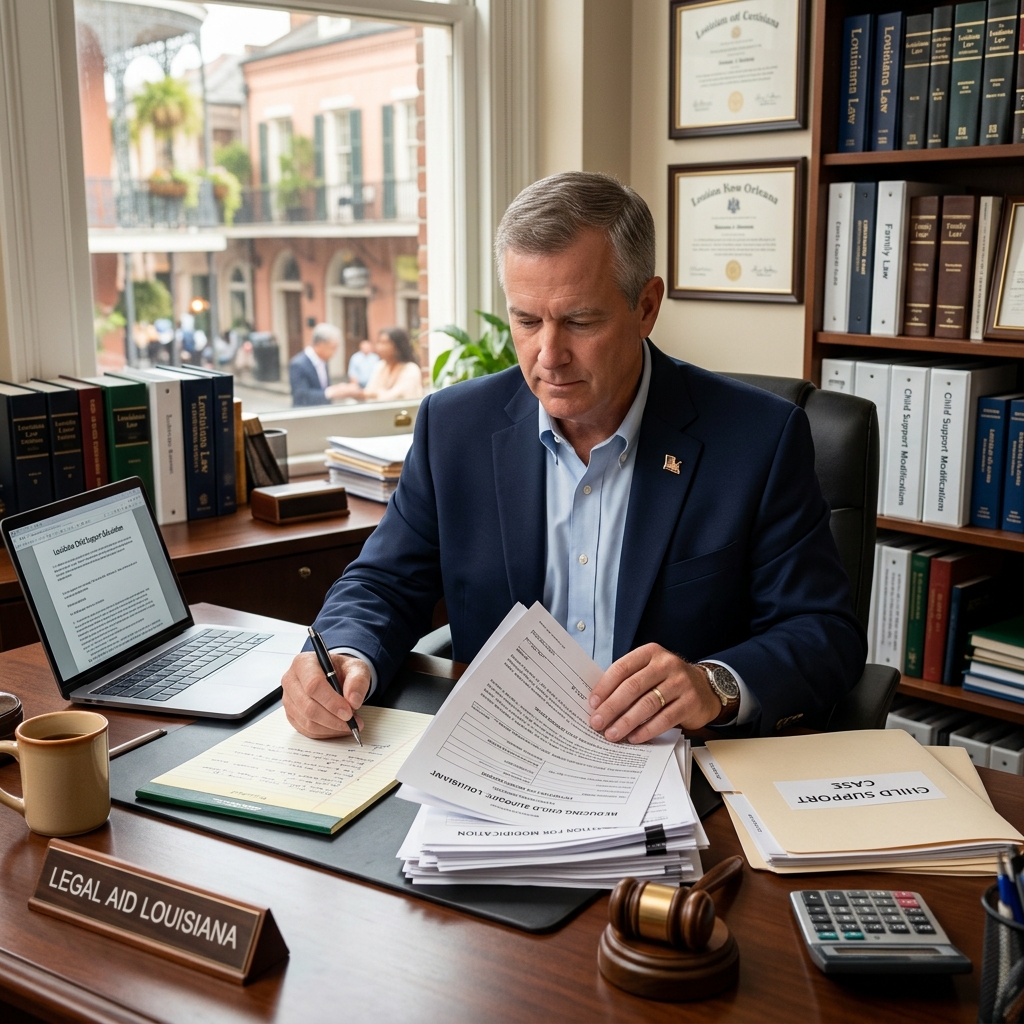 Understand when and how Louisiana courts allow child support reductions, and what steps and evidence you need to successfully request a modification.