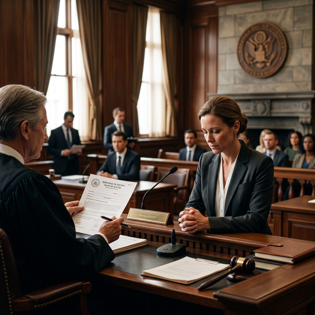Understand what a subpoena really means, when you must testify, and the serious legal consequences of refusing to appear or answer questions.