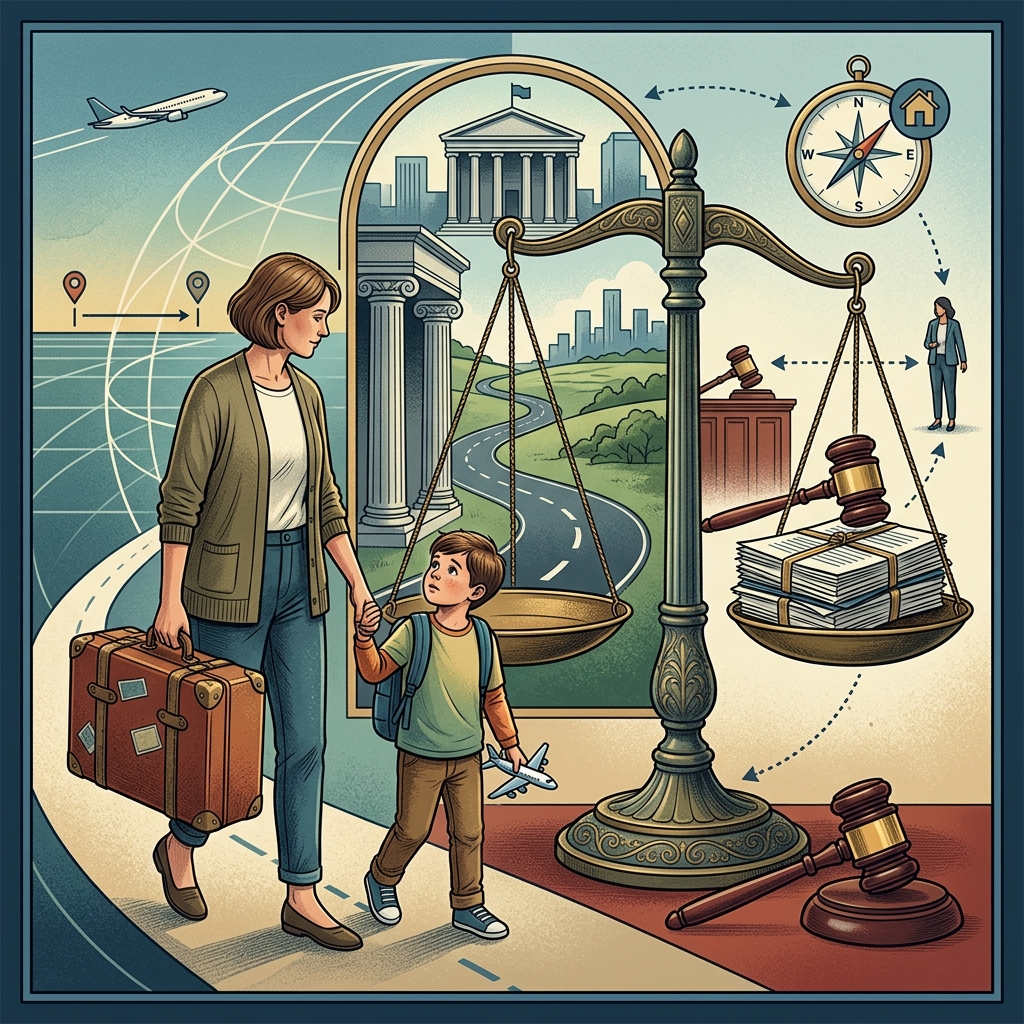A practical legal guide for parents who are considering moving to a new city or state while sharing child custody.