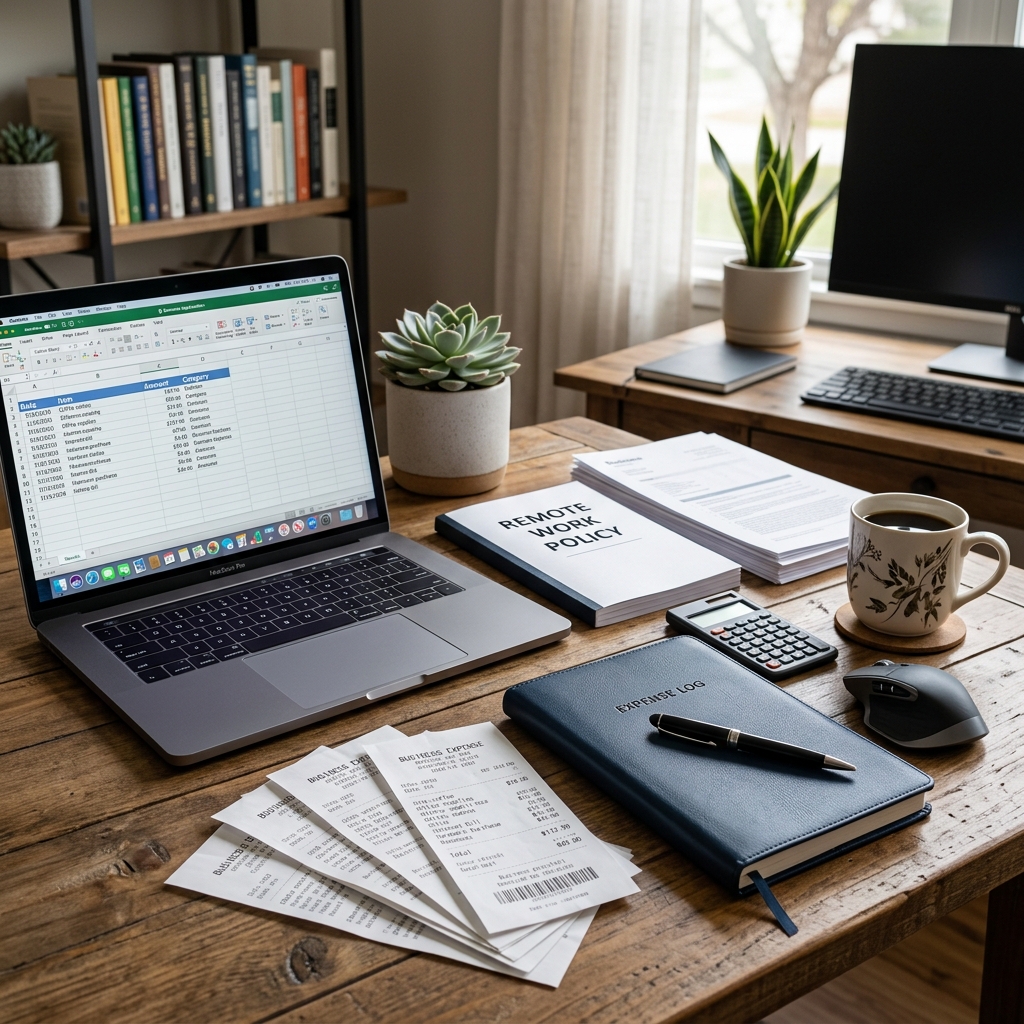 Understand when employers must reimburse home office, internet, and other remote work expenses, and how laws differ by state.