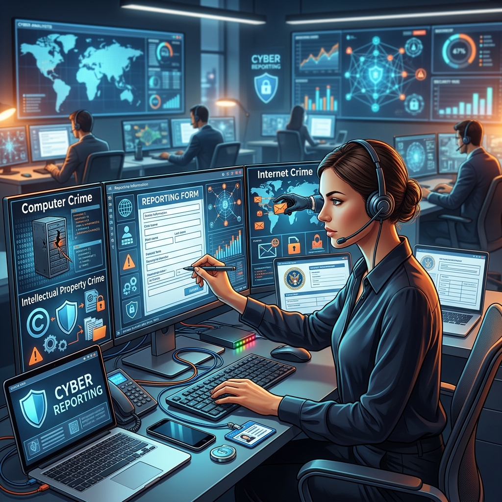 A practical guide for victims, businesses, and citizens on when, where, and how to report computer, Internet-related, and intellectual property crime.