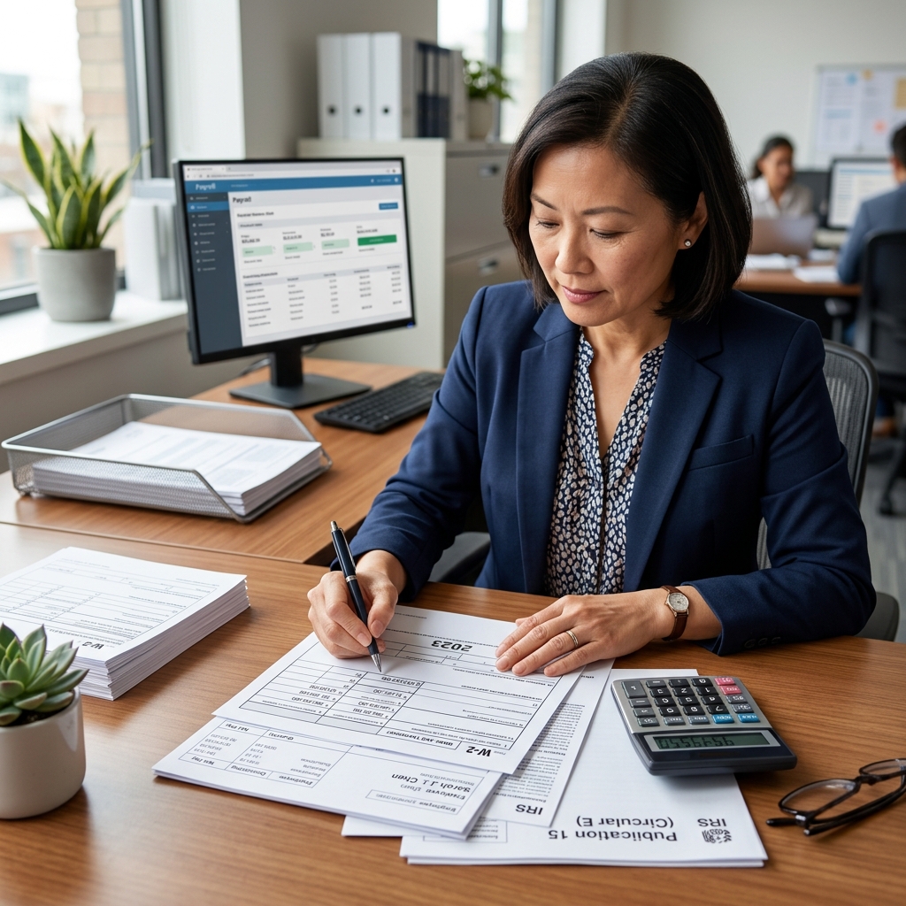 A detailed employer’s guide to completing, filing, and correcting Form W-2 wage and tax statements accurately and on time.