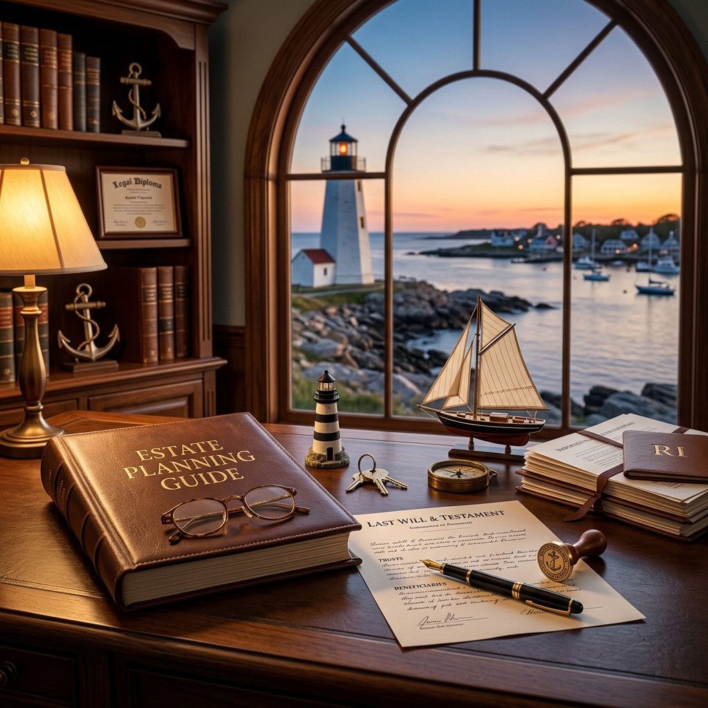 A practical overview of Rhode Island rules that shape wills, trusts, taxes, and incapacity planning.