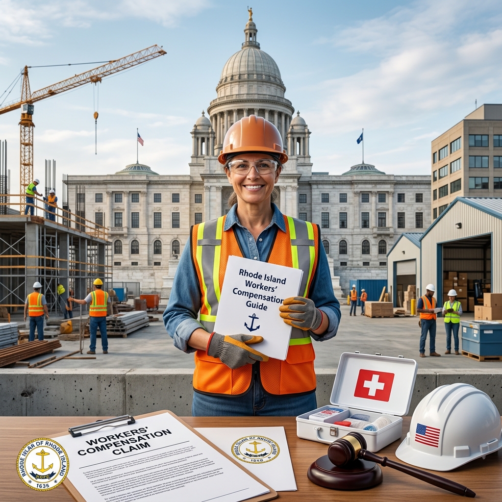 Rhode Island Workers’ Compensation Basics A practical guide to Rhode Island workplace injury rules, benefits, deadlines, and coverage.