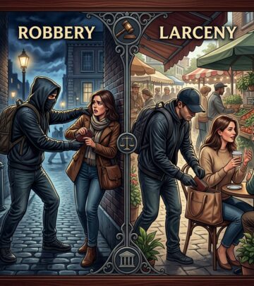 Understand how robbery and larceny differ, why one is treated as a violent offense, and what that means for charges, defenses, and penalties.