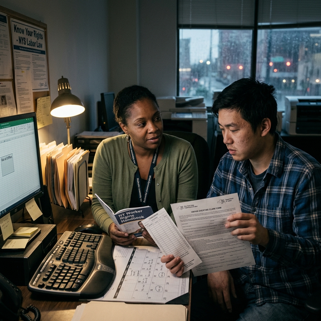 A practical guide for Rochester employees facing unpaid overtime, off‑the‑clock work, and wage theft tactics in New York.