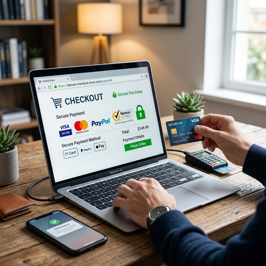 Learn how to pay securely for online purchases, avoid common scams, and protect your rights when shopping on the internet.