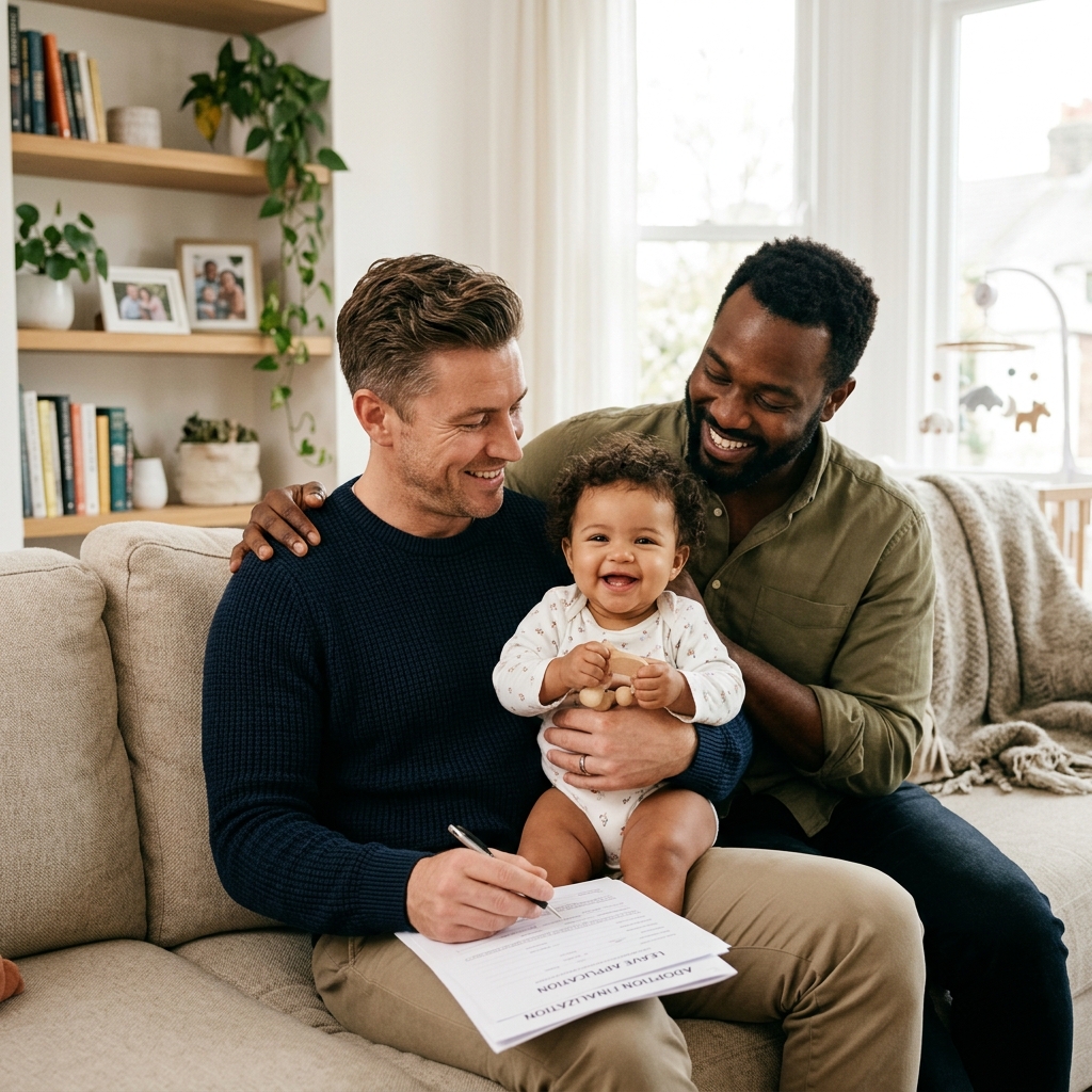 A practical guide to adoption, parental status, and workplace leave for same-sex families.