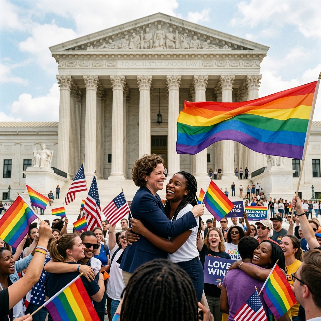 How landmark Supreme Court decisions reshaped the legal landscape of marriage equality for same-sex couples across the United States.