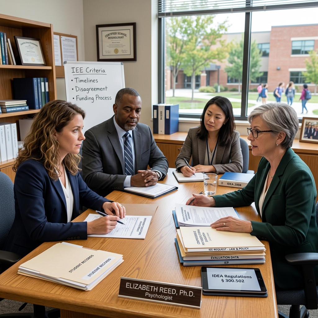 Understanding when parents are entitled to district-funded independent evaluations and how to request reimbursement lawfully.