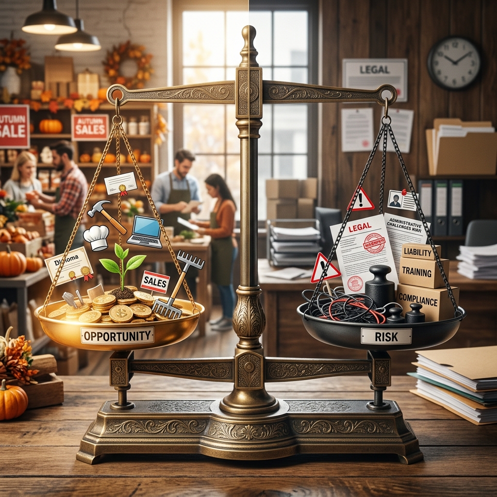 How to leverage seasonal workers for flexibility and growth while staying compliant, controlling risk, and protecting your business.