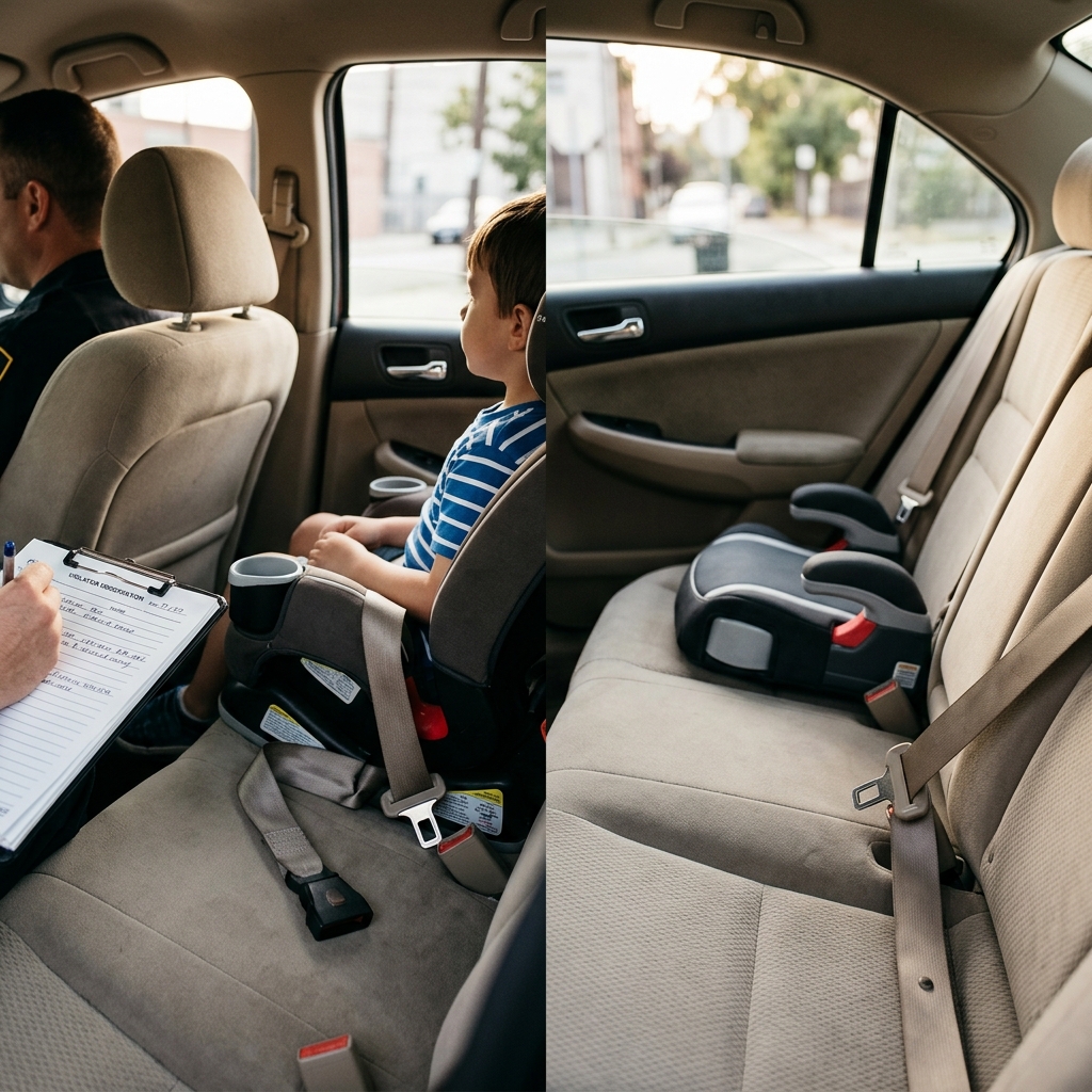 A practical guide to seat belt tickets, child restraint rules, and common penalties.