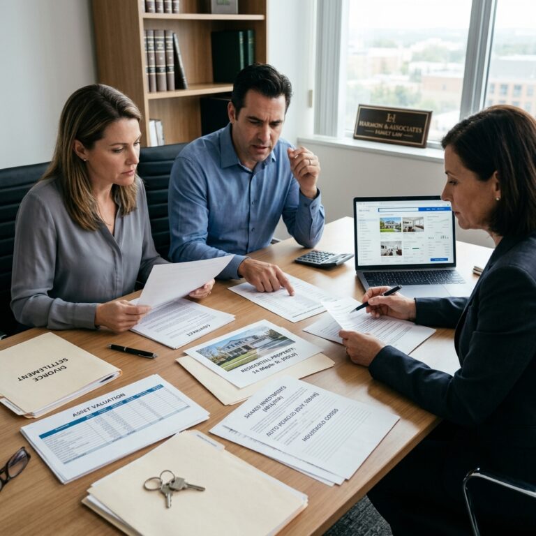 Selling Marital Assets During Divorce