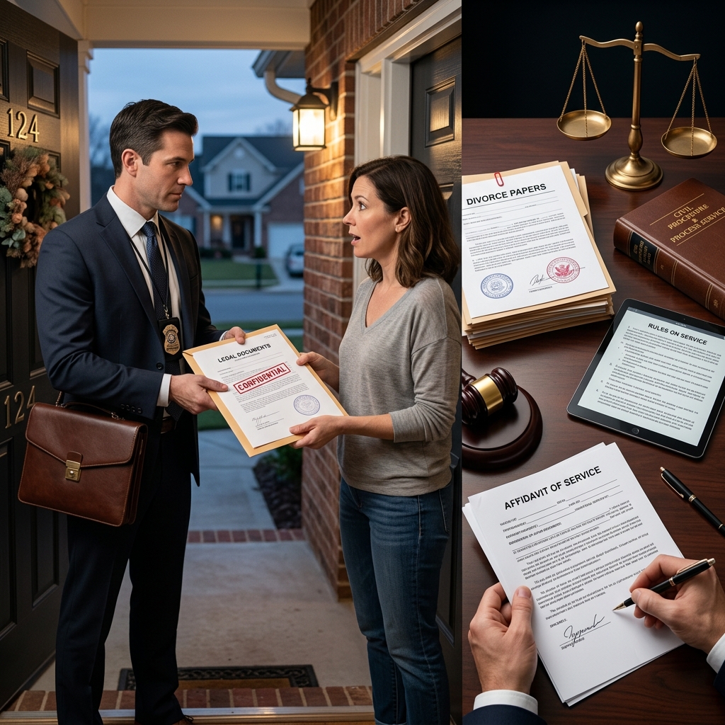 Understand who can legally serve divorce documents, when you may need a professional, and how to avoid common service-of-process mistakes.