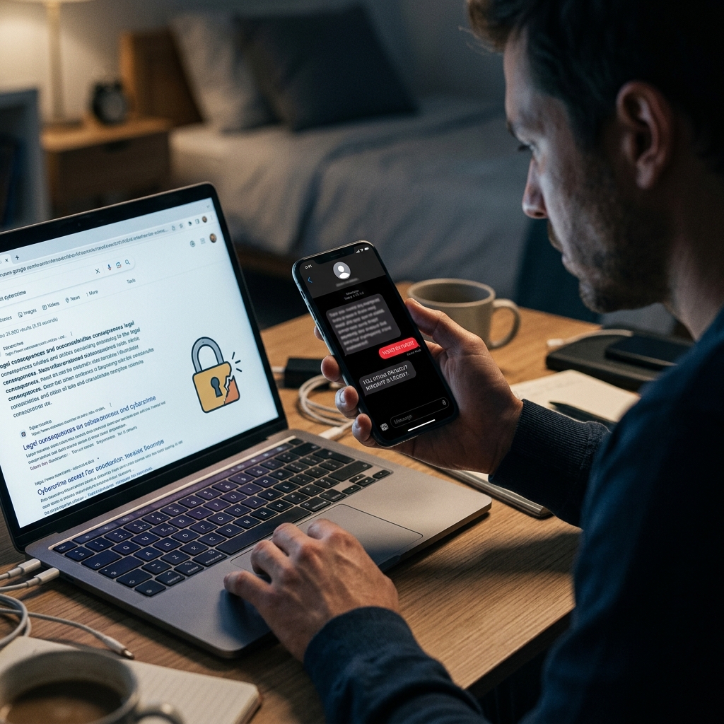 How sexting extortion schemes work, why they’re illegal, and practical steps to protect yourself and respond safely.