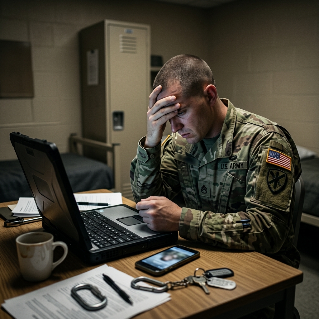 How sextortion schemes target service members and what troops, families, and veterans can do to stay safe online.