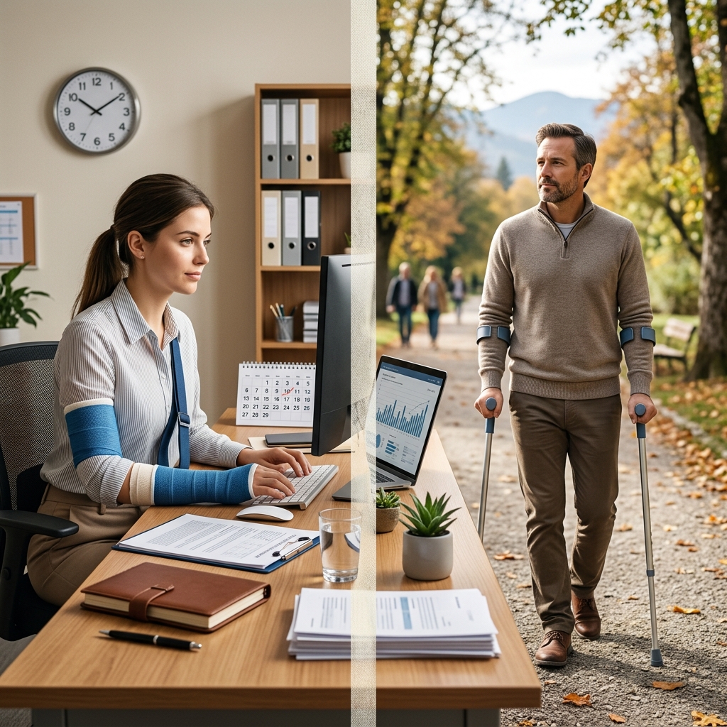 Understand how short-term and long-term disability insurance work, what they cover, and how each type fits into your income protection plan.