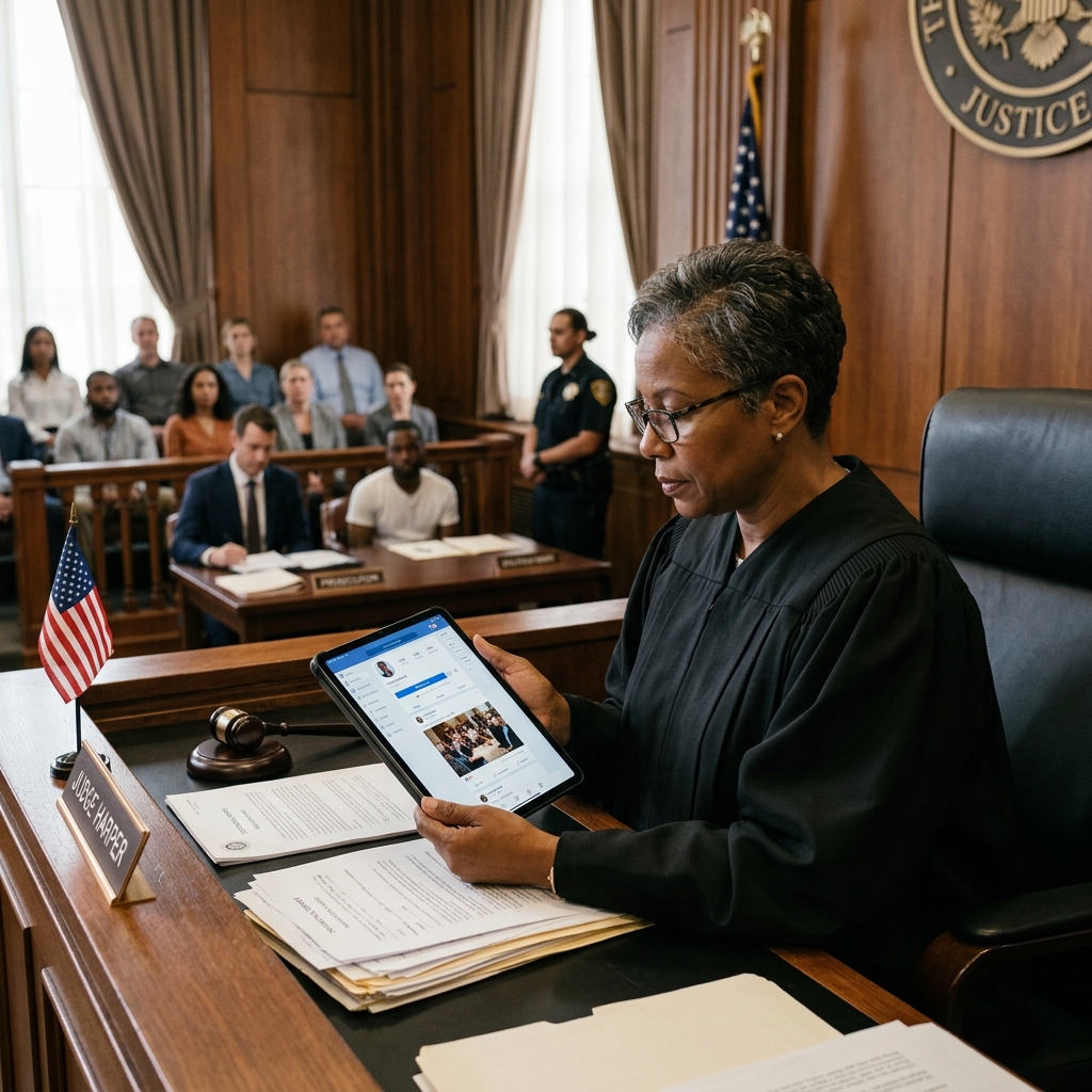 Should Judges Weigh Social Media at Sentencing? How online posts can influence sentencing decisions, judicial ethics, and fairness in court.