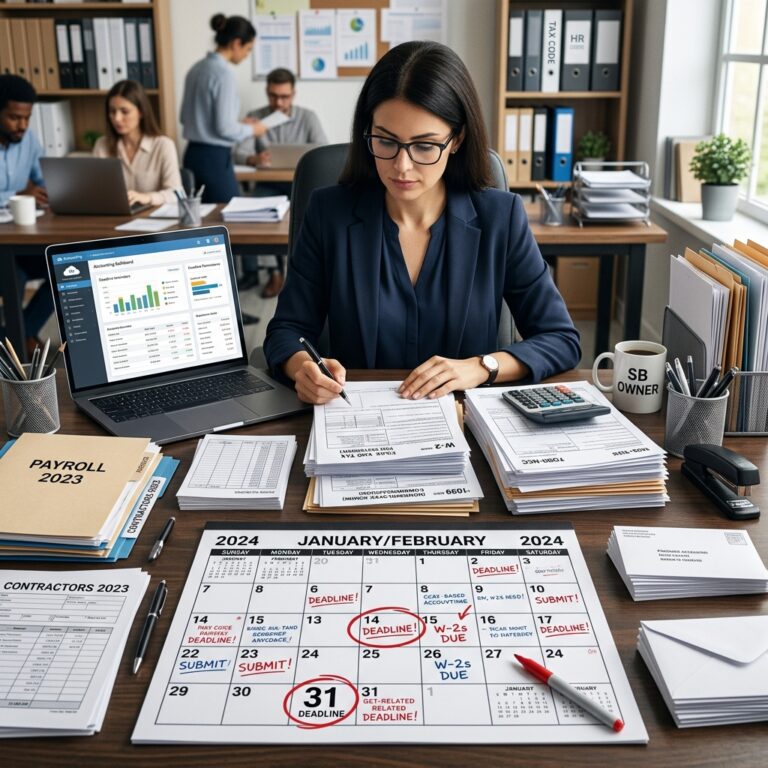 Small Business Guide to W‑2 and 1099 Deadlines