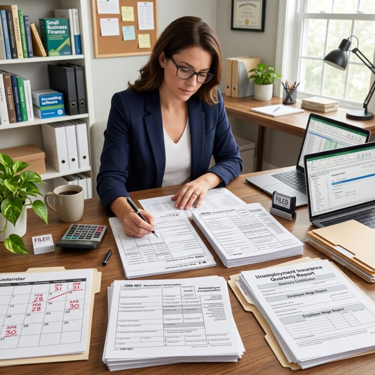 Small Business Tax Deadlines for W‑2s, 1099s and Unemployment Reports