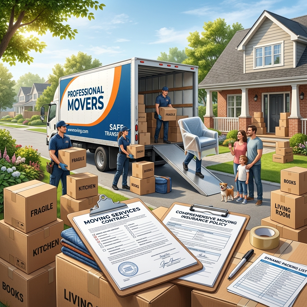Understand how movers, liability coverage, and insurance work together so your belongings stay protected from packing to delivery.