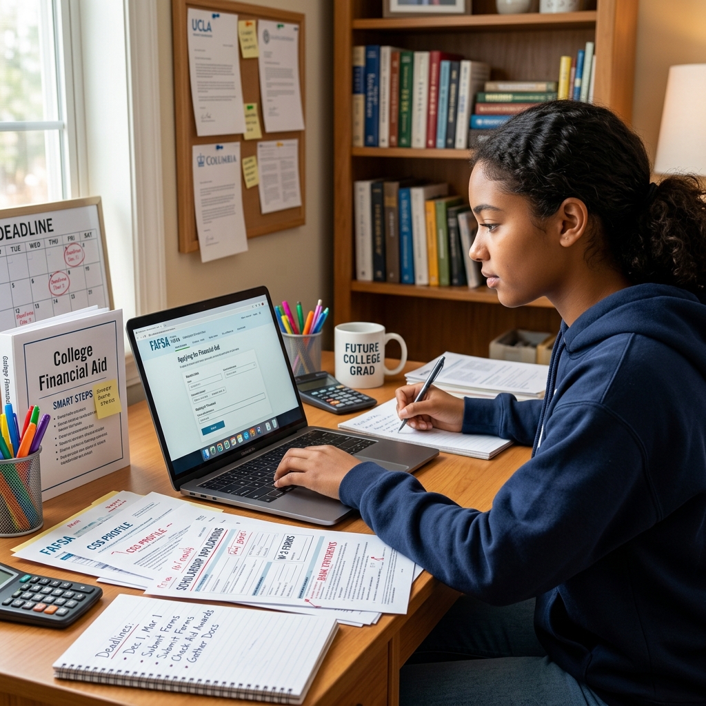 Learn how to plan, apply, and follow up on your college financial aid so you can maximize help and minimize student debt.