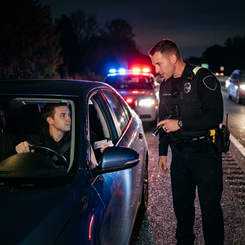 Practical, legally informed guidance to help you stay calm, protect your rights, and avoid common mistakes during a DUI traffic stop.