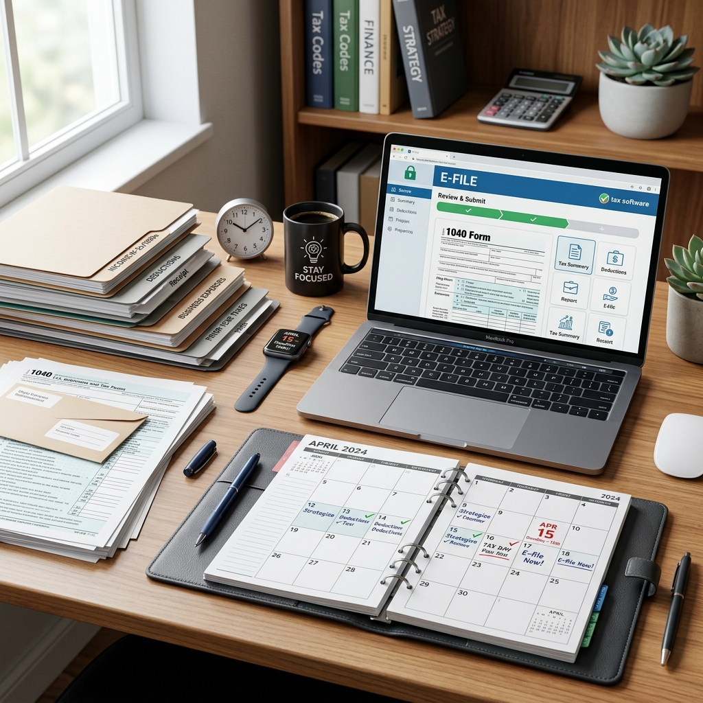 Practical, legal, and financial tactics to file your taxes at the last minute without needless stress, penalties, or missed savings.