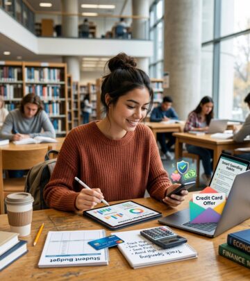 Practical money habits that help students use credit responsibly and stay out of debt.