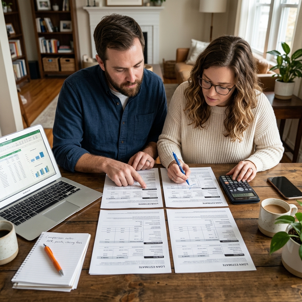 Learn how to read, compare, and negotiate mortgage loan estimates so you can choose the most affordable and transparent home loan offer.