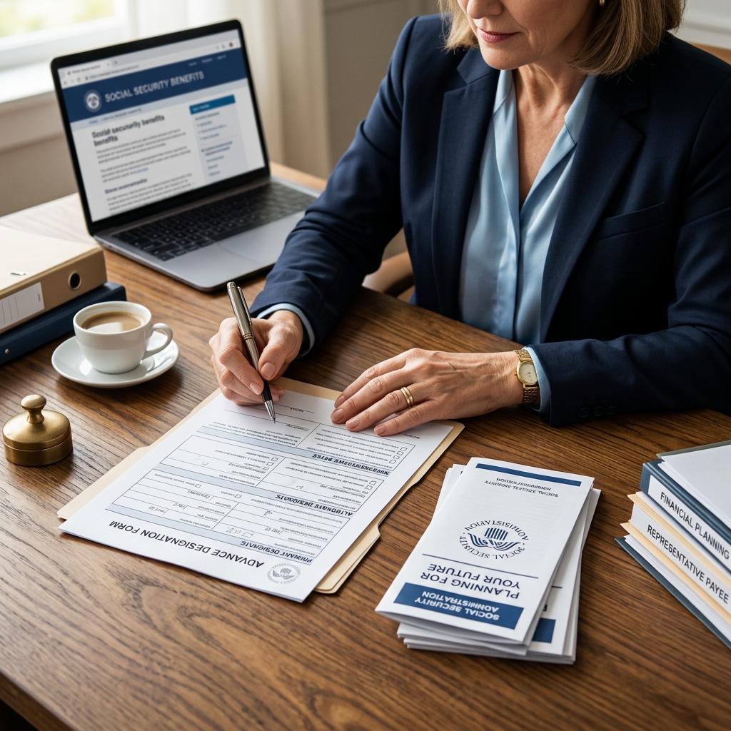 Learn how advance designation lets you choose trusted people to manage your Social Security benefits if you cannot do it yourself.