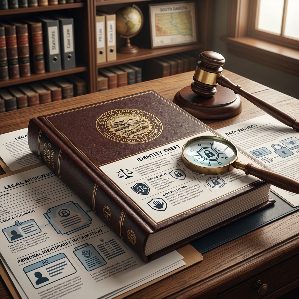 Understand how South Dakota treats identity theft, penalties, and reporting steps.