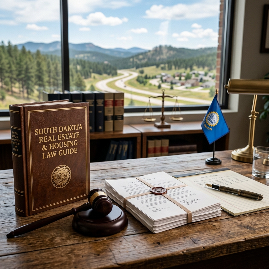 A practical overview of South Dakota’s real estate, housing, and property rules for buyers, sellers, landlords, and tenants.