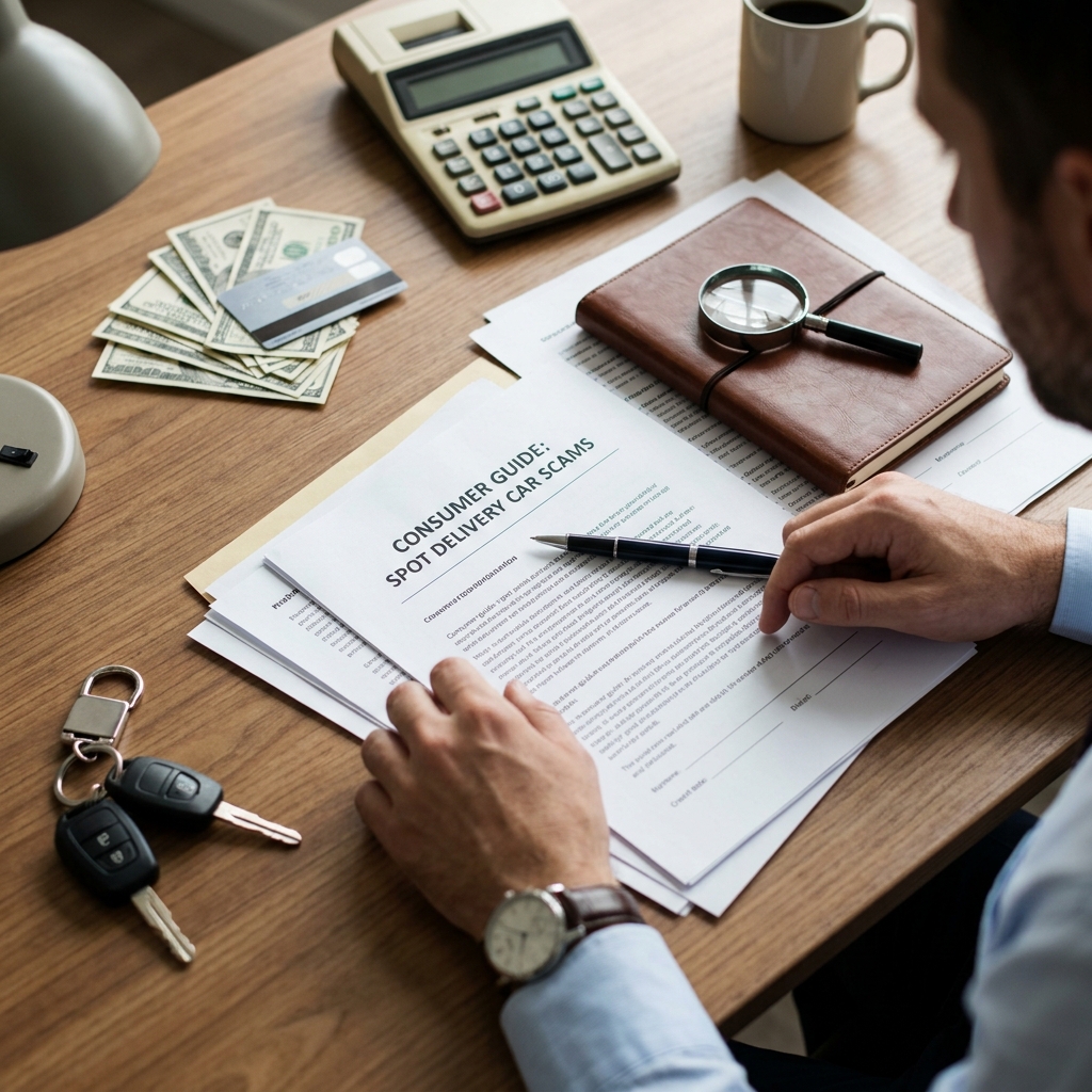 Learn how spot delivery and yo-yo car financing schemes work, why they are risky, and practical steps to protect yourself at the dealership.