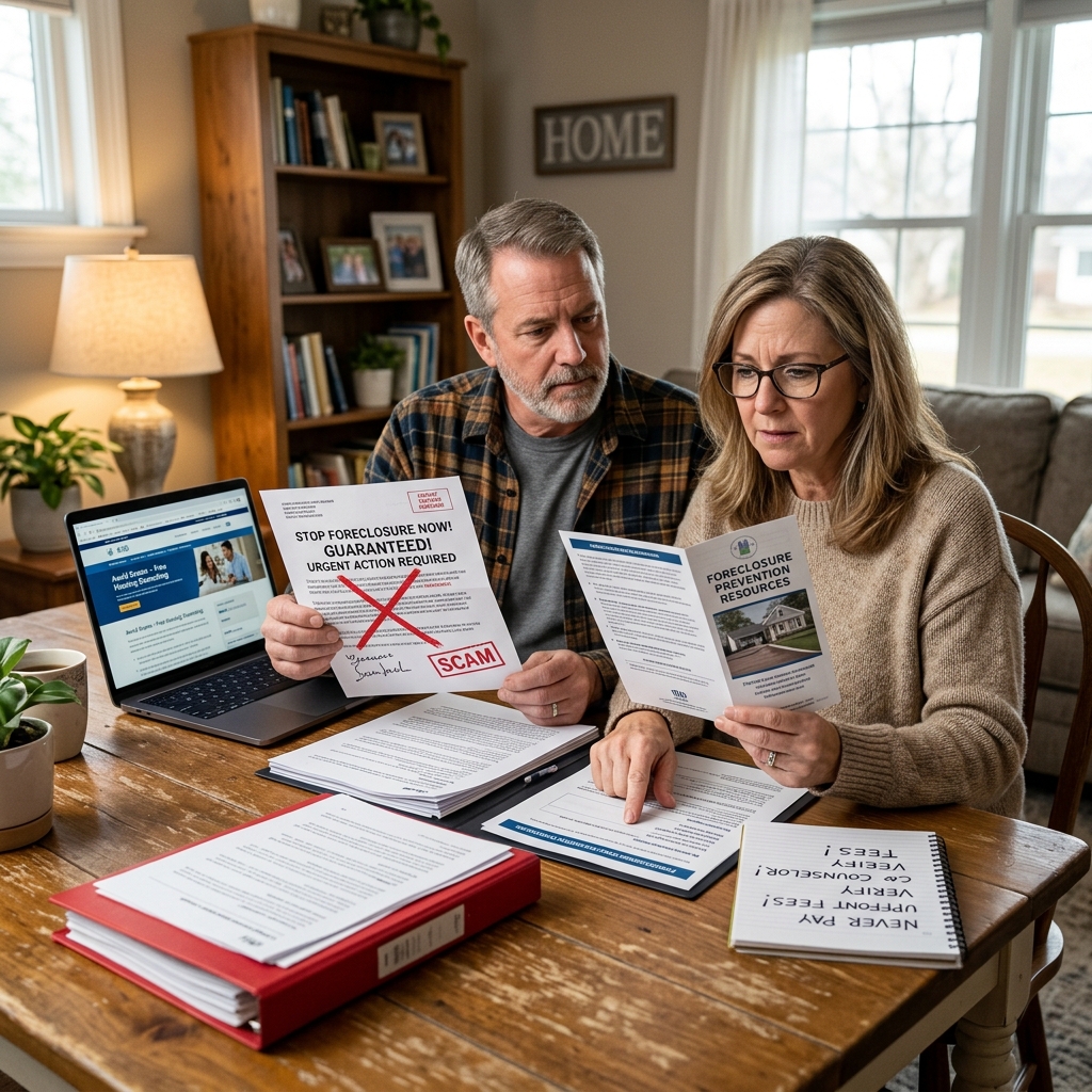 Learn how foreclosure rescue scams work, the warning signs to watch for, and safe steps you can take to protect your home and equity.