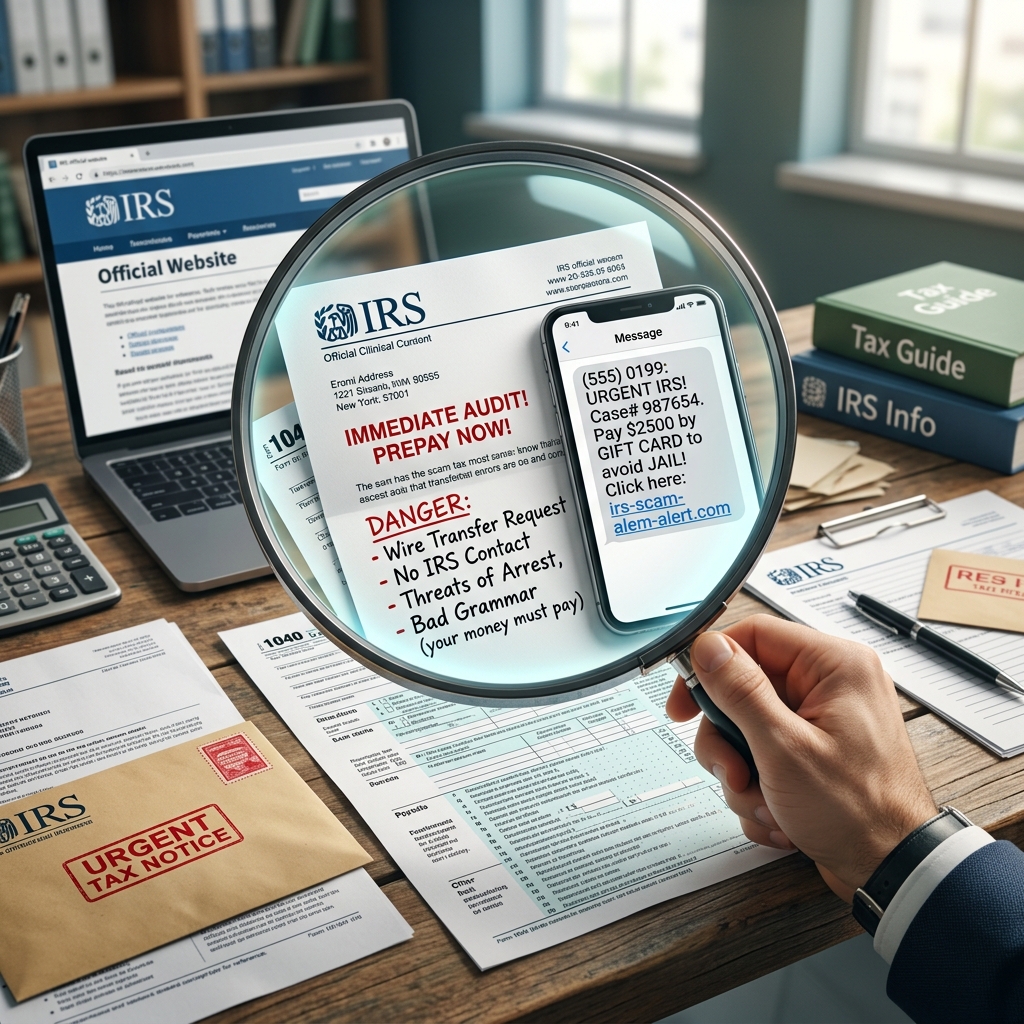 Learn how IRS really contacts you, how impostors operate, and practical steps to stay safe from tax-related fraud.