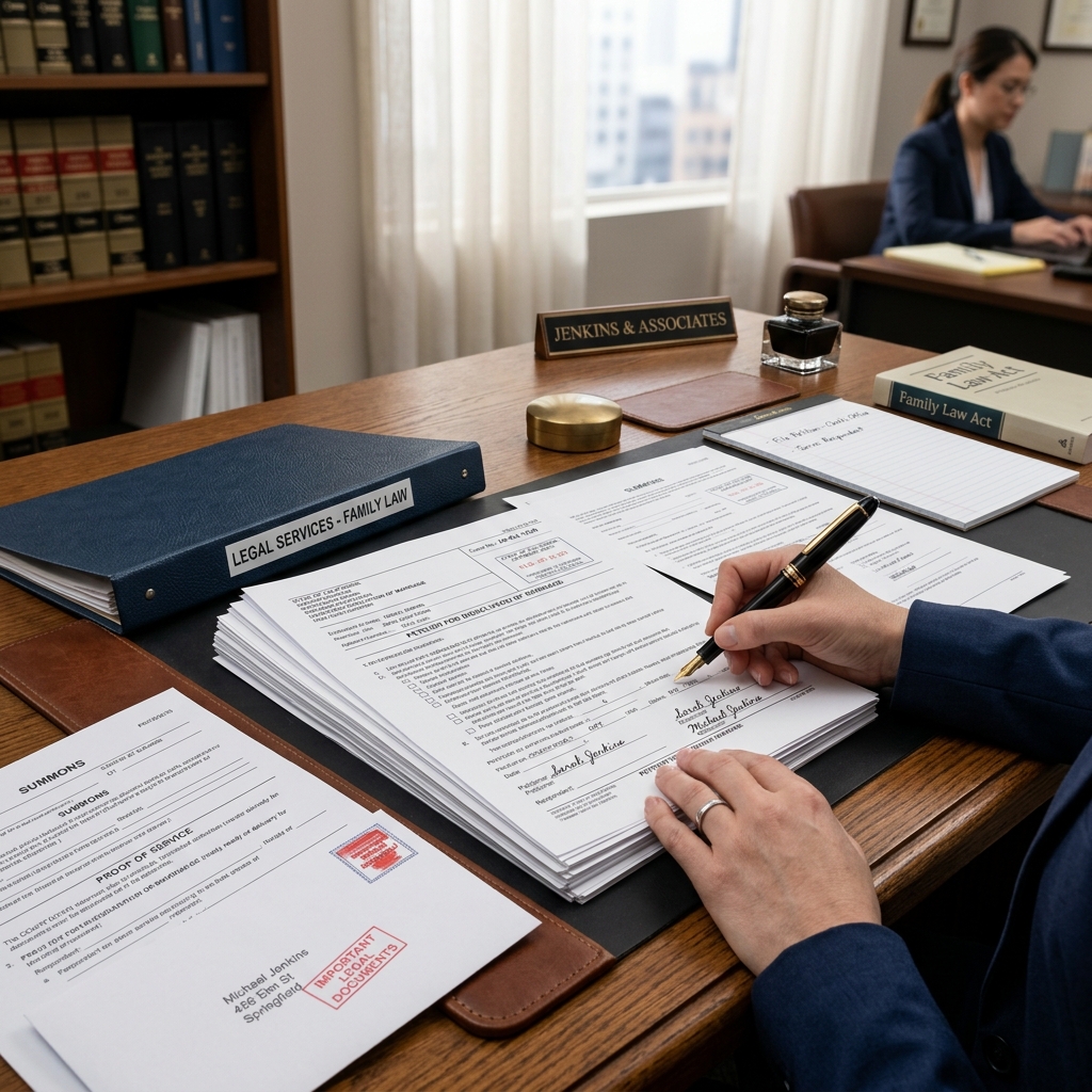 A practical, step‑by‑step guide to filing, serving, and moving forward with a divorce petition in U.S. courts.